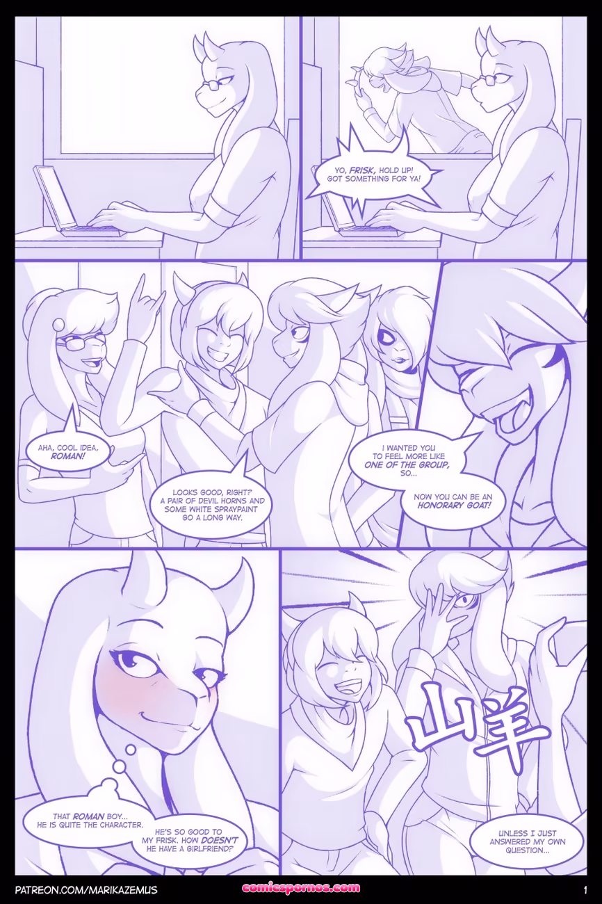 Honor Among Goats - page 1