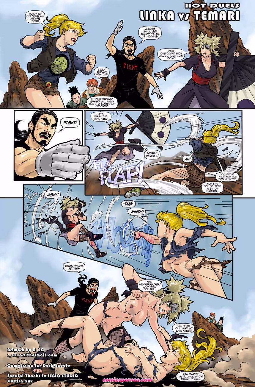 Hot Duels 1 - Linka VS Temari - page 2