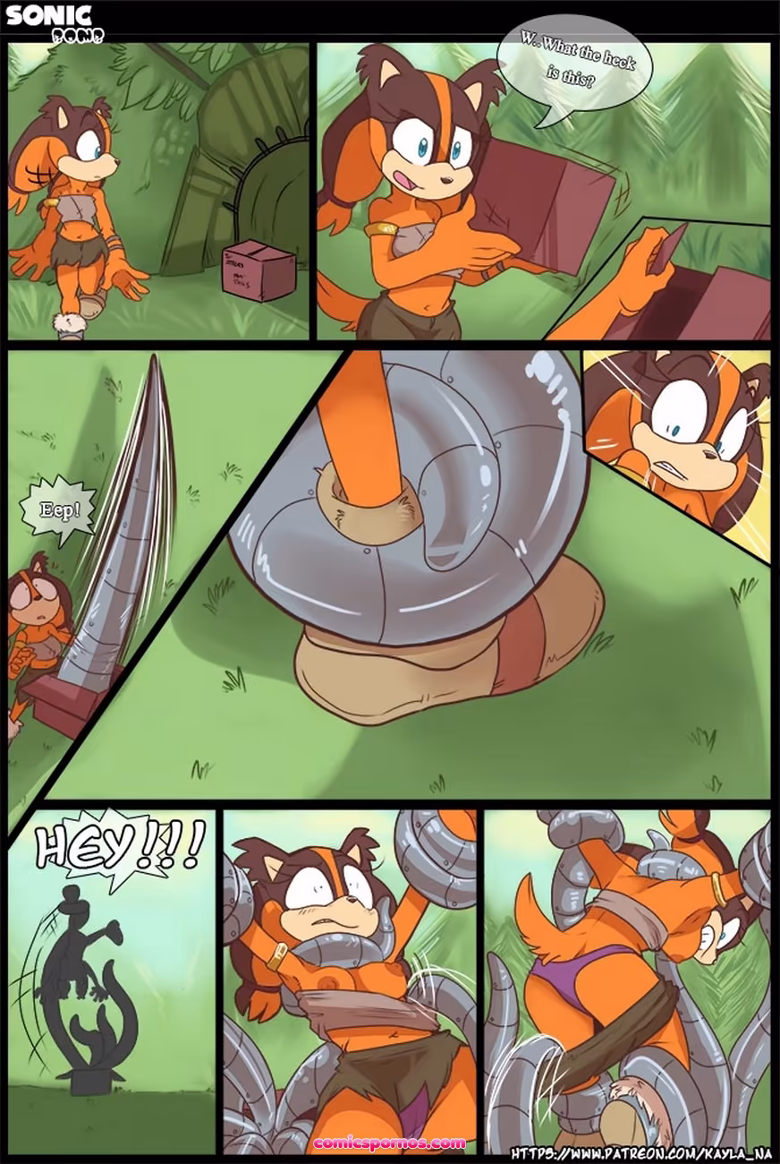A Present For Sticks - page 1