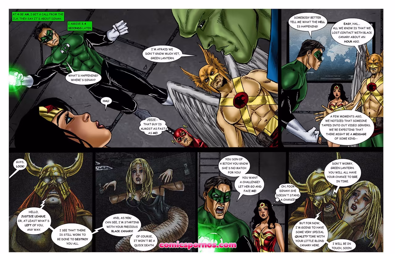 JLA - The Return Of The Warlord - page 7