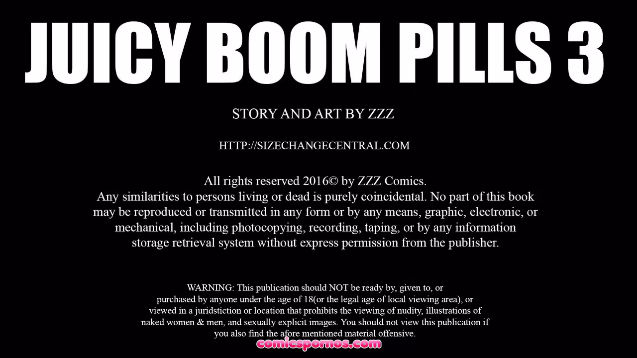 Juicy Boom Pills 3 - page 1