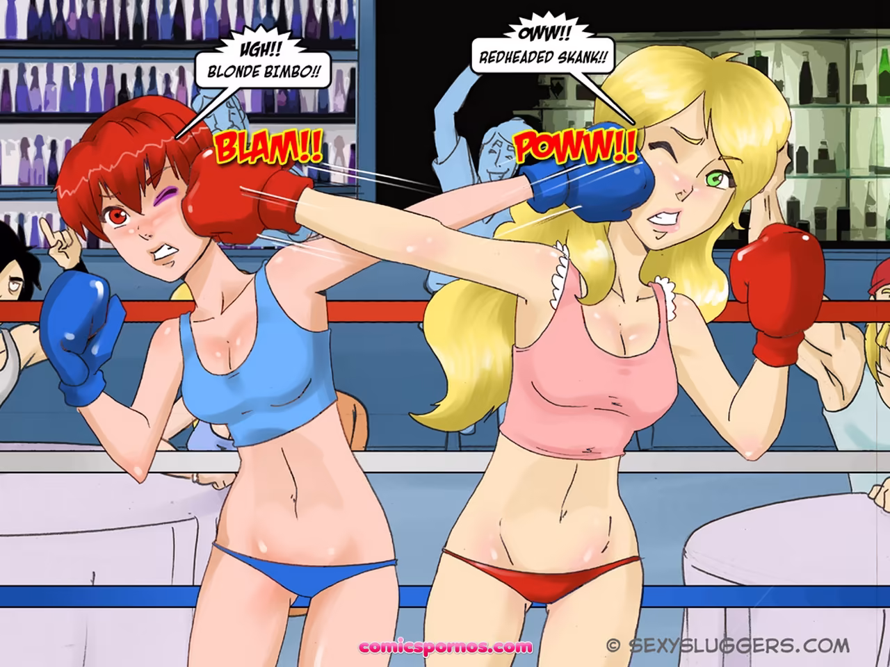 Junior Leather 2 - Alice Vs Mindy - page 12