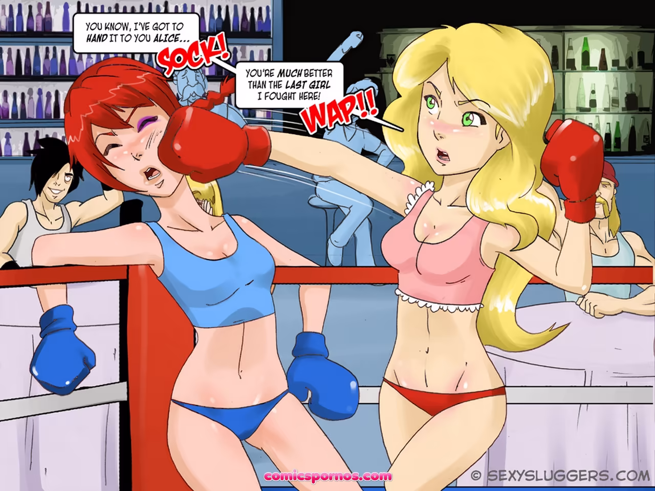 Junior Leather 2 - Alice Vs Mindy - page 14