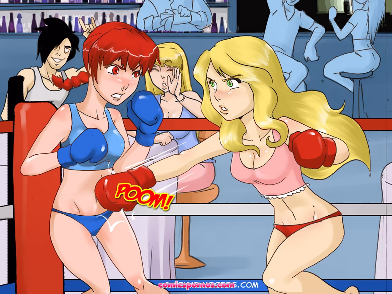 Junior Leather 2 - Alice Vs Mindy - page 7