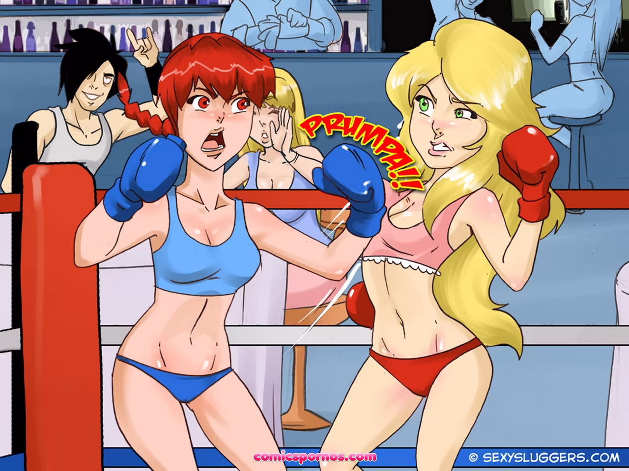 Junior Leather 2 - Alice Vs Mindy - page 8