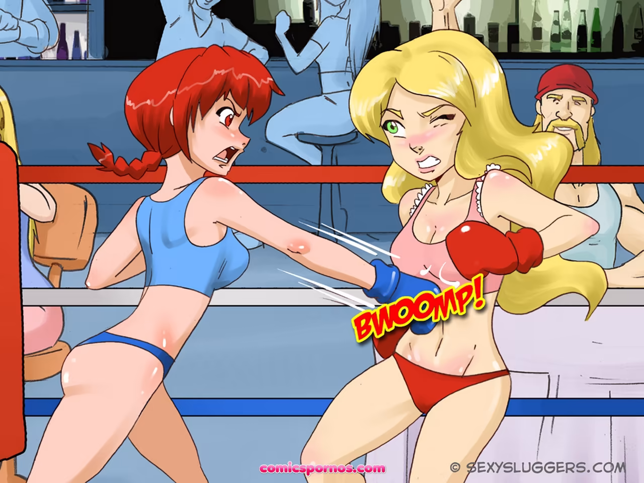 Junior Leather 2 - Alice Vs Mindy - page 9