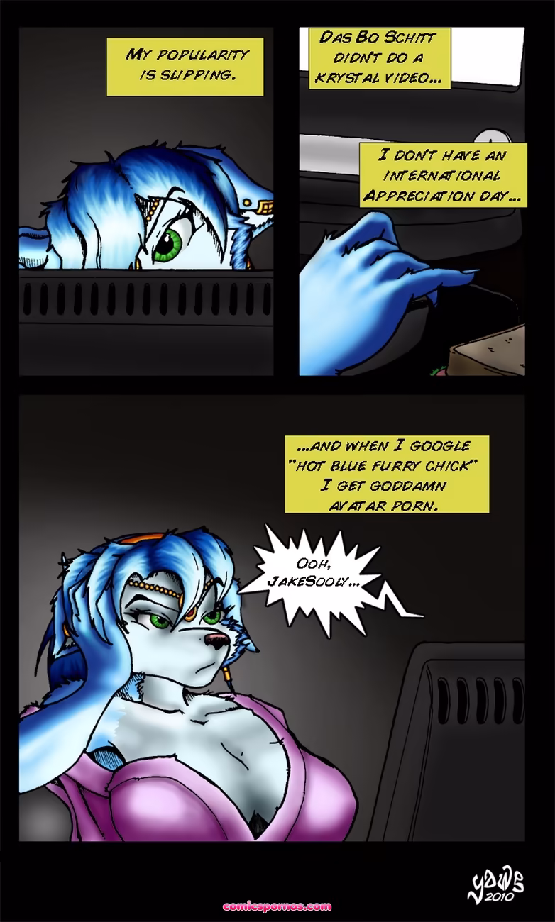 Krystal And The Cosplazer 1 - page 2