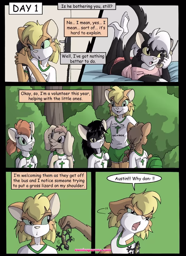 Amy's Little Lamb Summer Camp Adventure - page 3