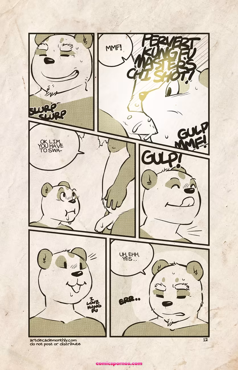 Kung Fu Perverts 1 - page 12