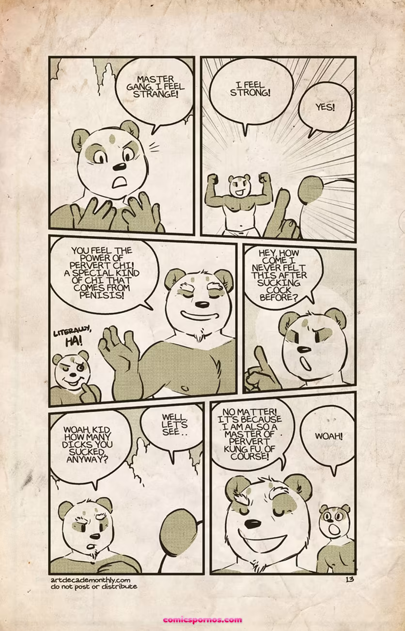 Kung Fu Perverts 1 - page 13