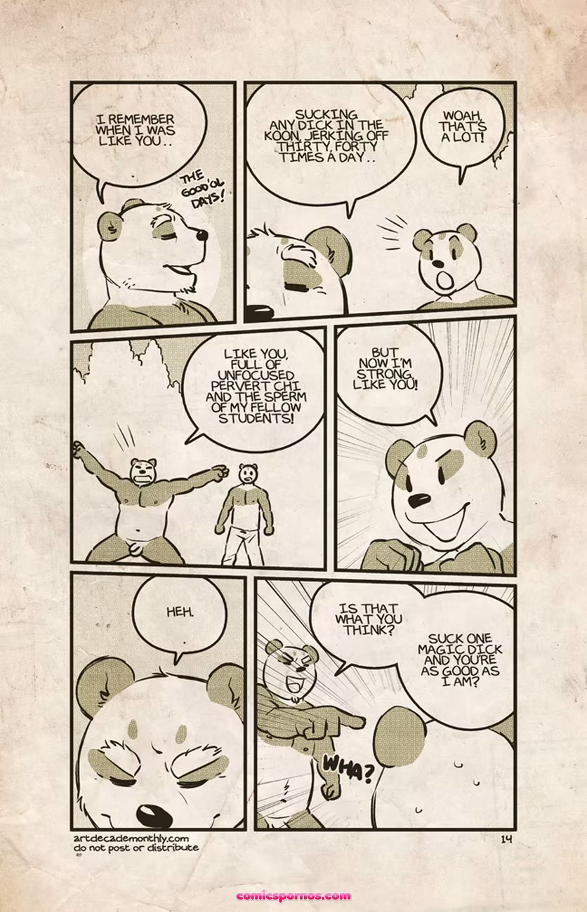 Kung Fu Perverts 1 - page 14