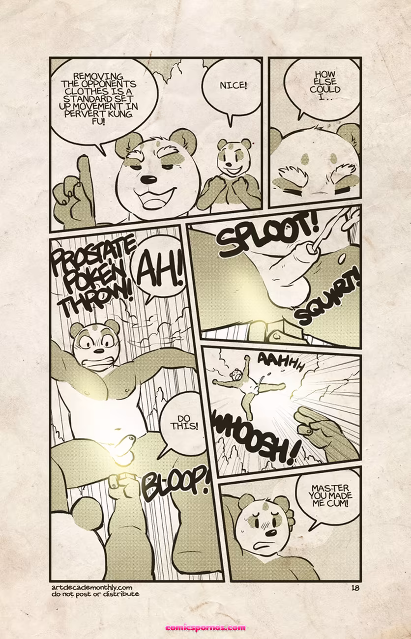 Kung Fu Perverts 1 - page 18