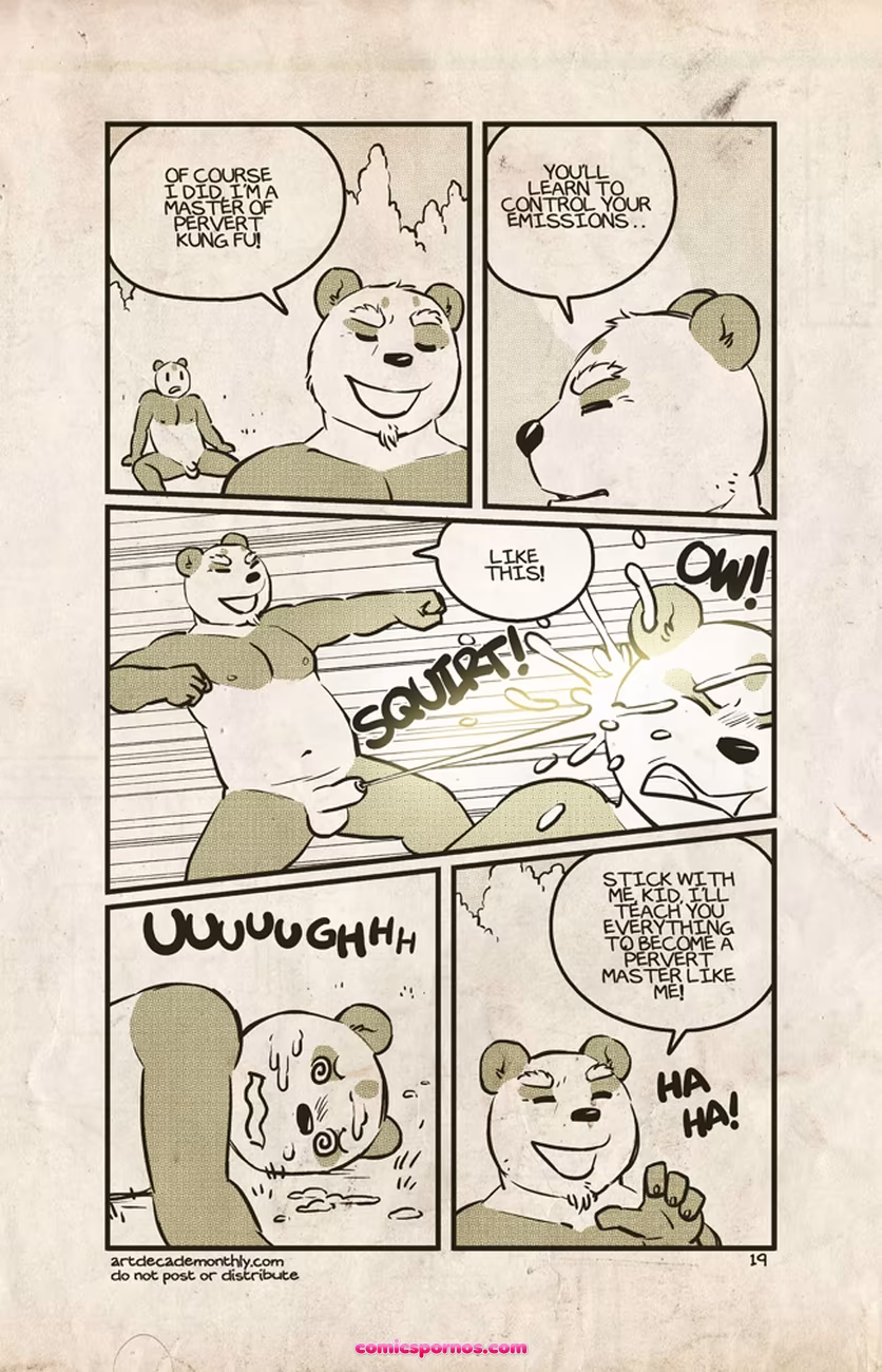Kung Fu Perverts 1 - page 19