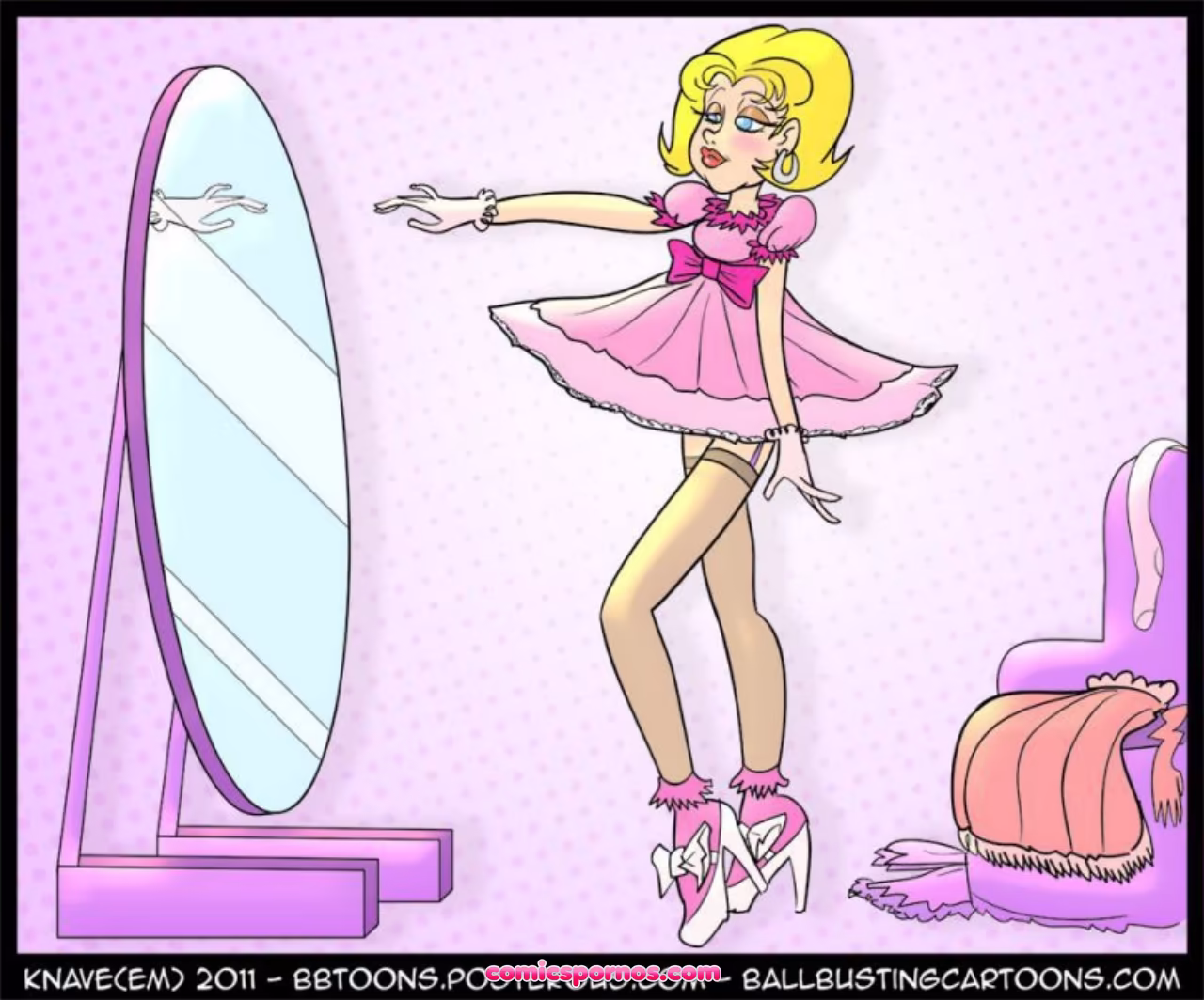 Lacy Sissy's Punishment 1 - page 3