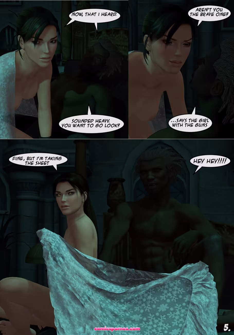 Lara Croft And Doppelganger - page 5
