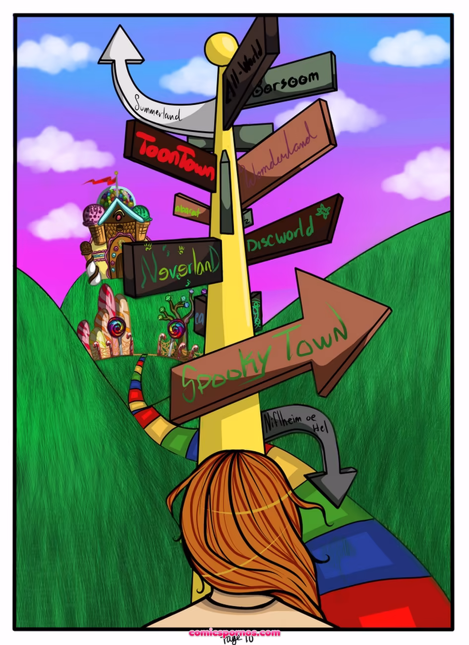 Lilly Finding Love In Spooky Town 1 - page 11