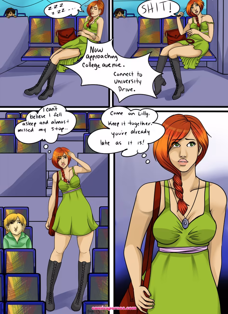 Lilly Finding Love In Spooky Town 1 - page 14