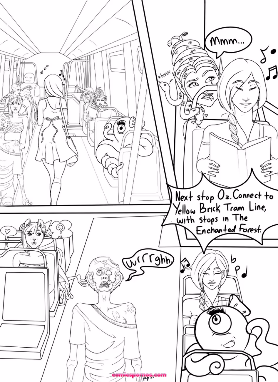 Lilly Finding Love In Spooky Town 1 - page 34
