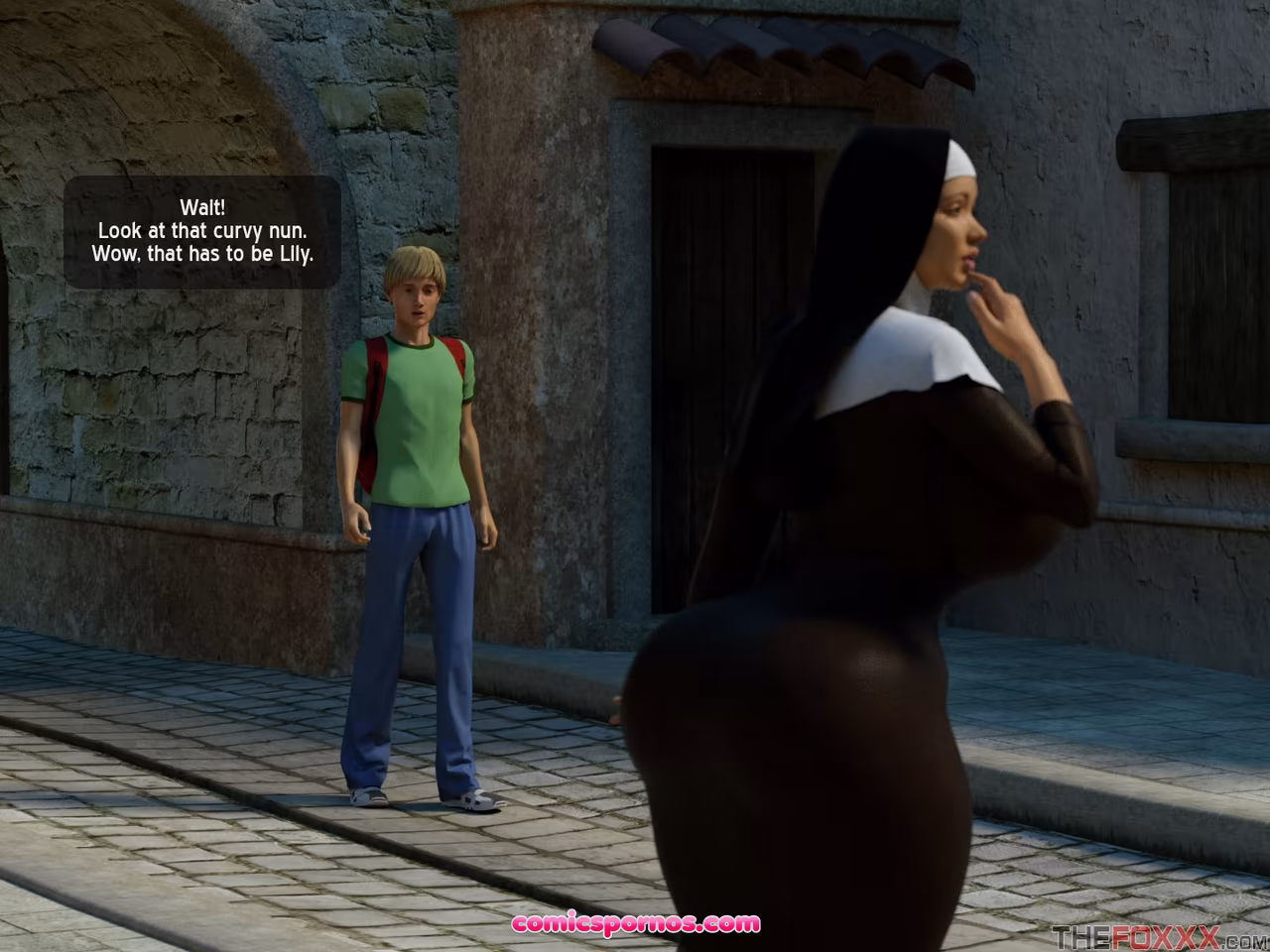 Lily's First Day As A Nun - page 9