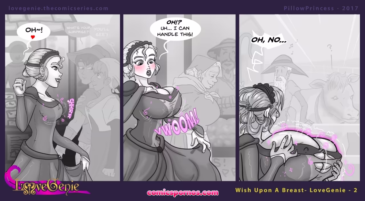 Love Genie 4 - Wish Upon A Breast - page 2