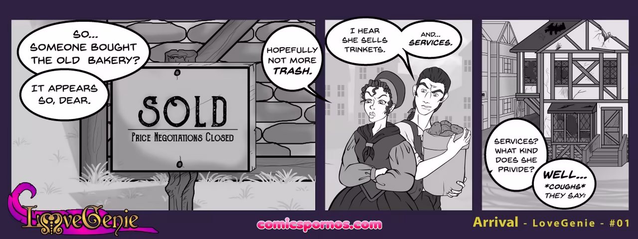 Love Genie 1 - Arrival - page 1