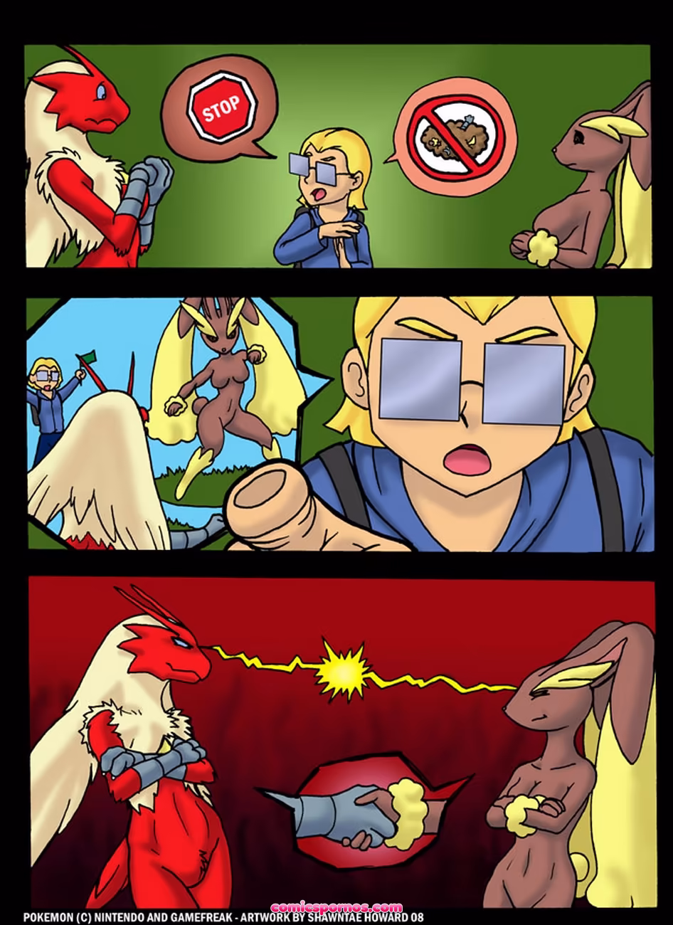 Lopunny Vs Blaziken - page 3