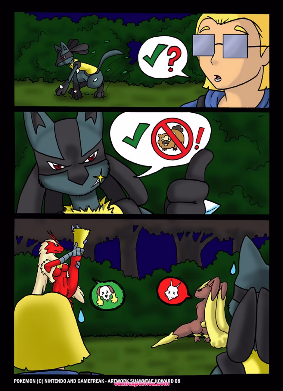 Lopunny Vs Blaziken - page 4