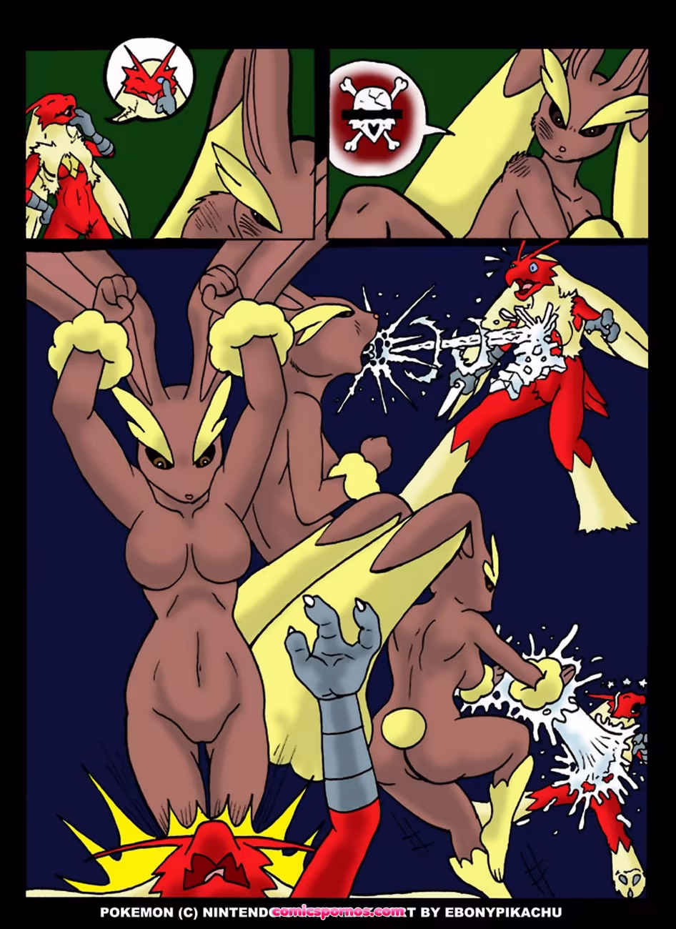 Lopunny Vs Blaziken - page 6