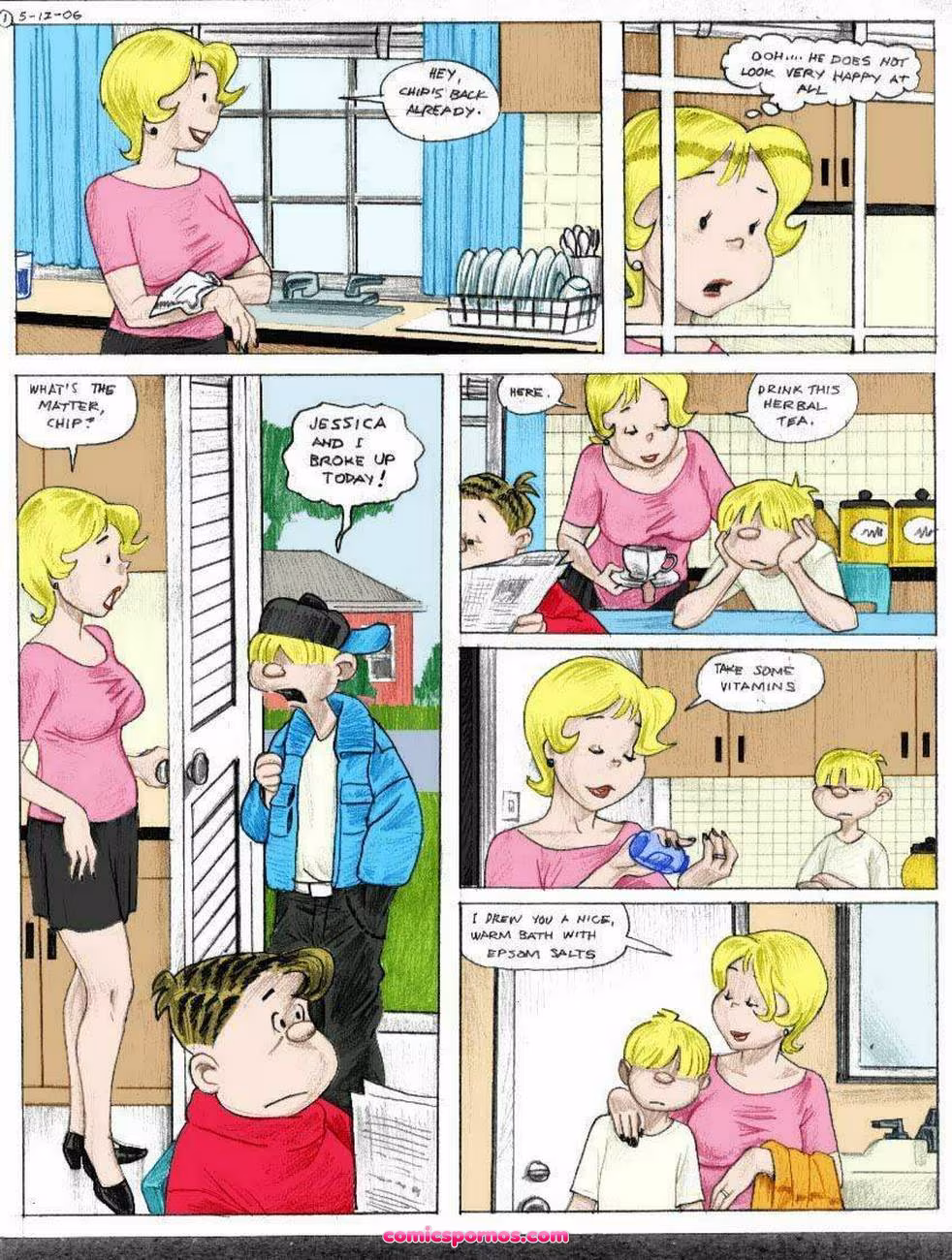 Lois And Her Two Sons - page 2