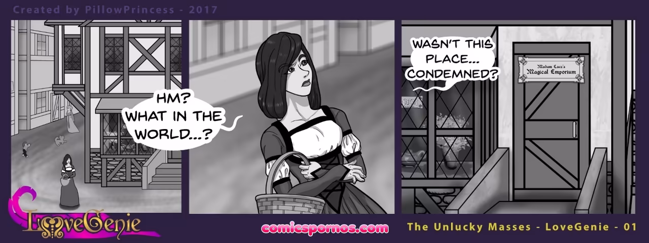 Love Genie 2 - The Unlucky Masses - page 1