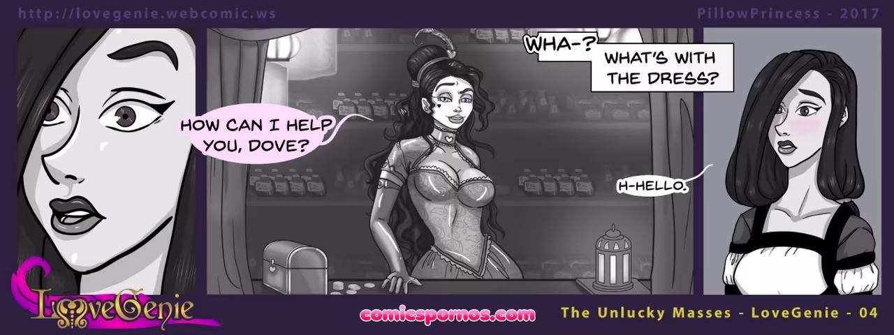 Love Genie 2 - The Unlucky Masses - page 4