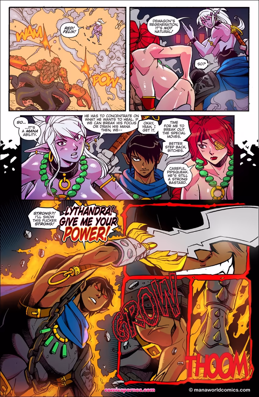 Mana World 12 - In The Red - page 3