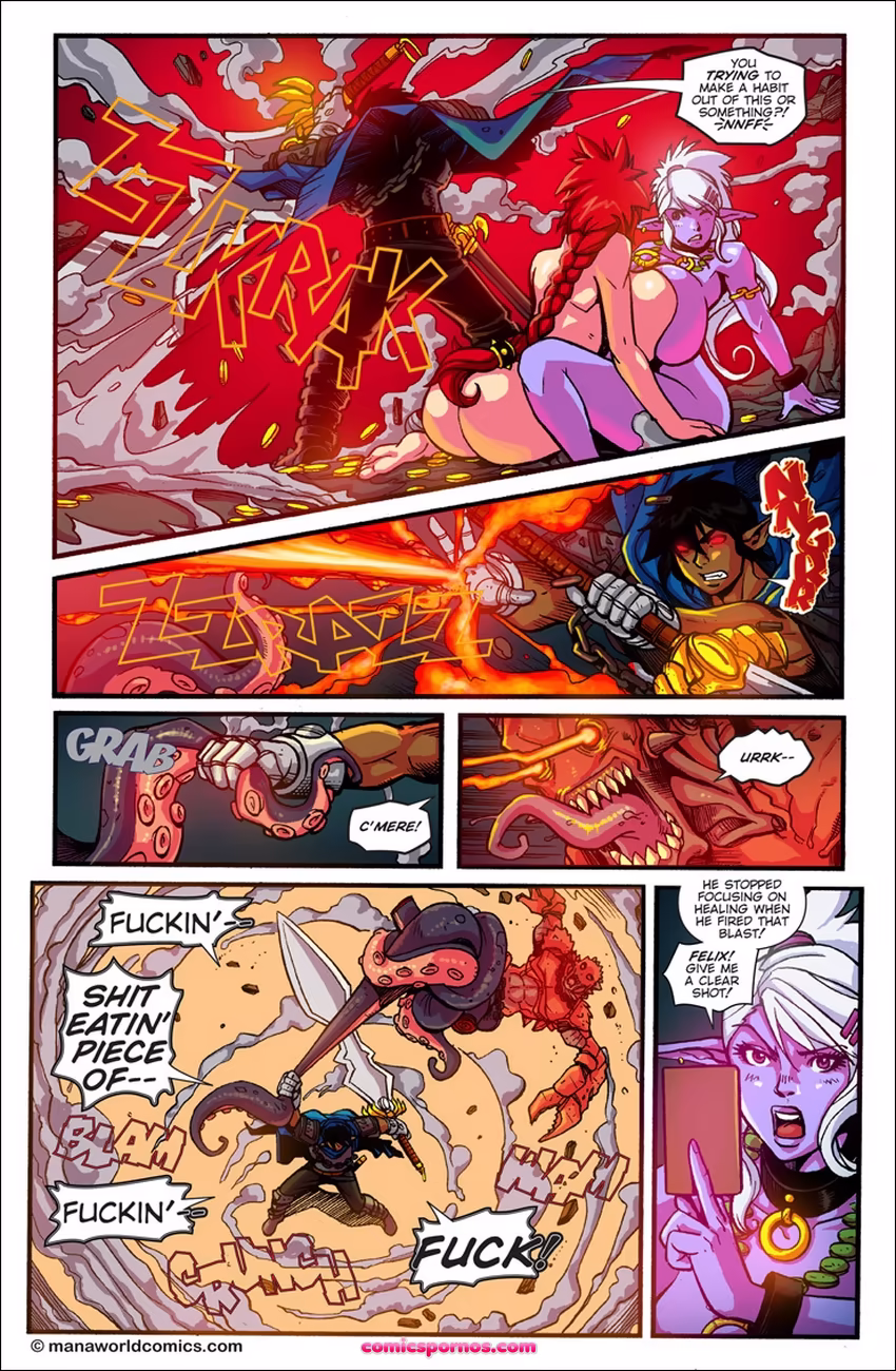 Mana World 12 - In The Red - page 7