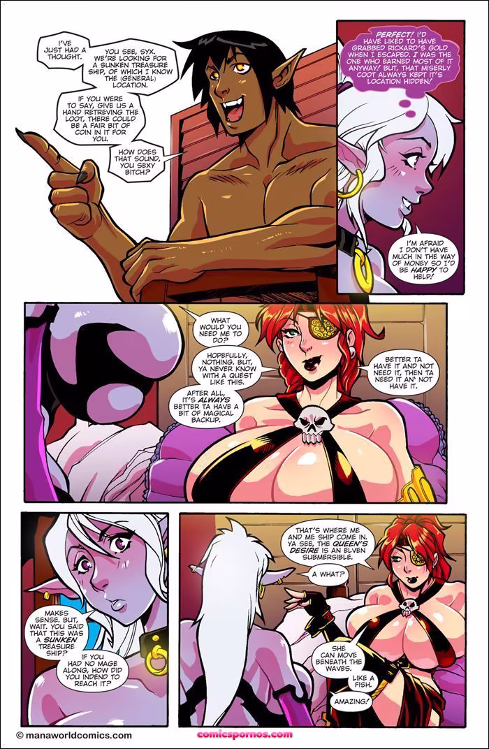 Mana World 8 - Captain Red - page 12