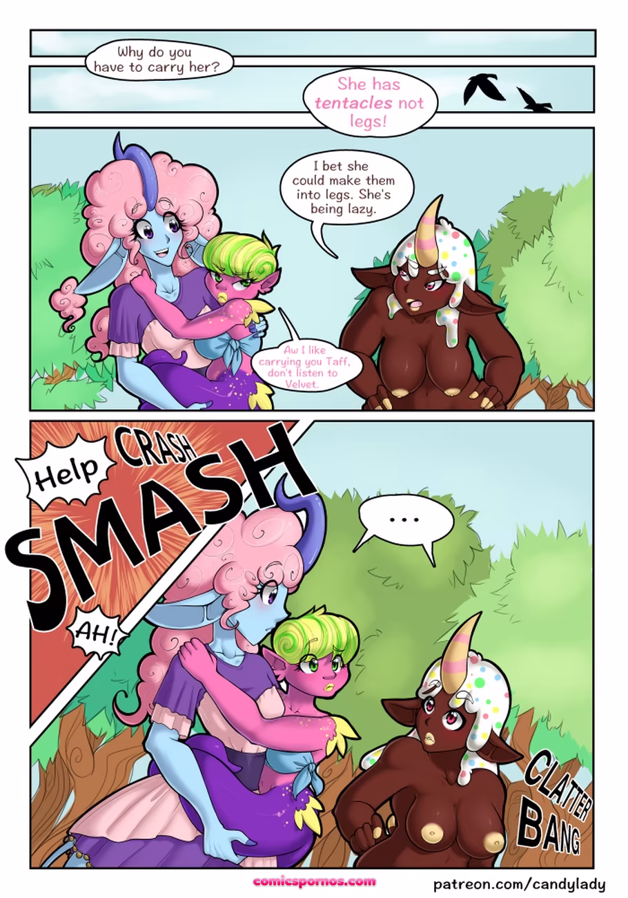 Milky Minotaur Madness - page 1