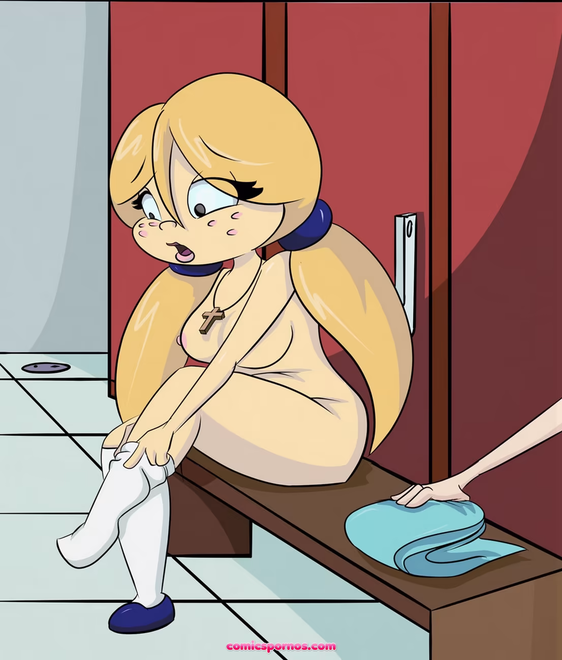 Molly's Nude School Adventure - page 4