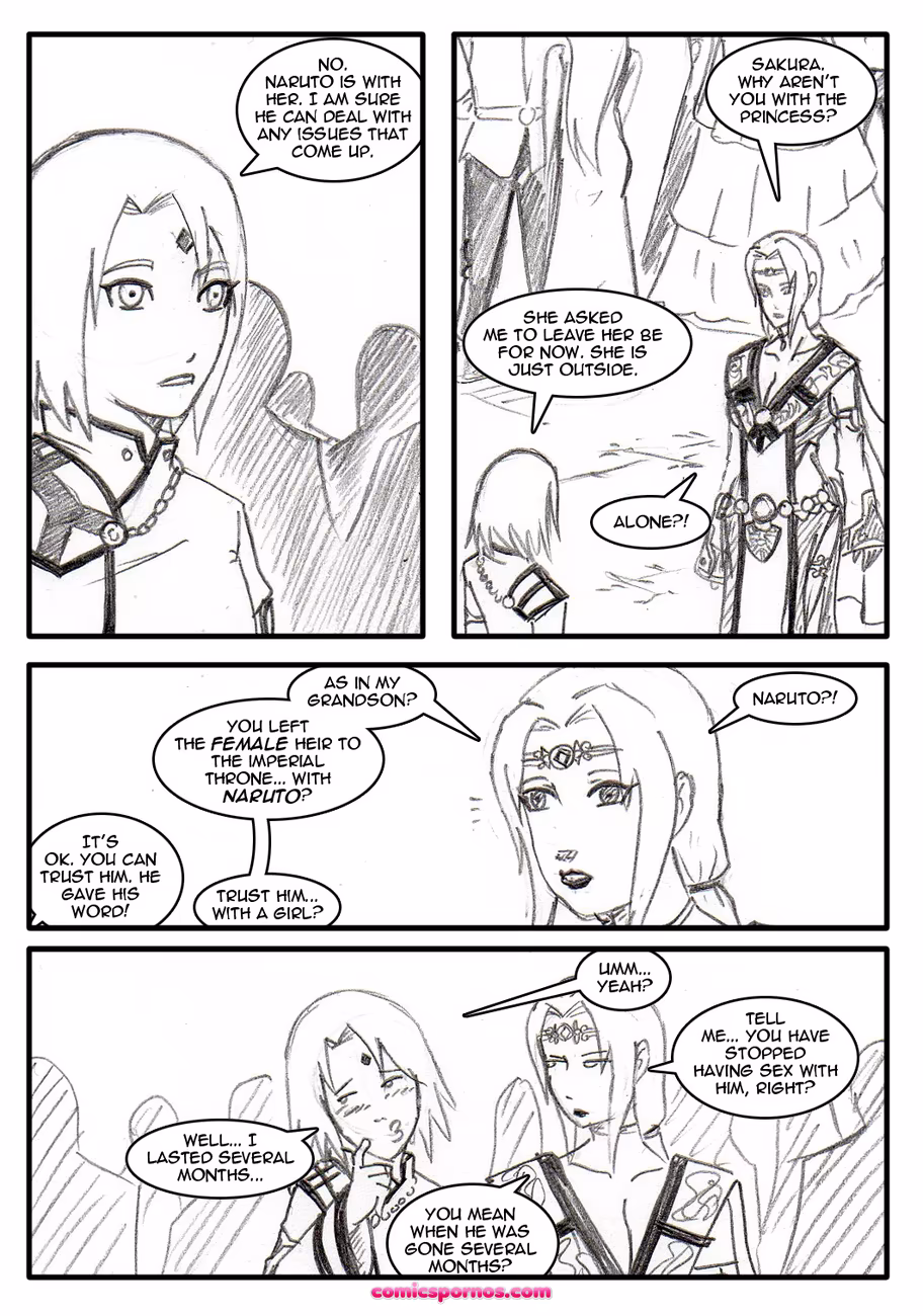 Naruto-Quest 2 - The Princess Knight! - page 11