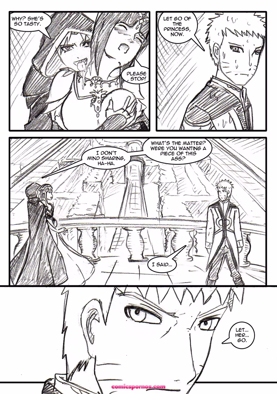 Naruto-Quest 2 - The Princess Knight! - page 5