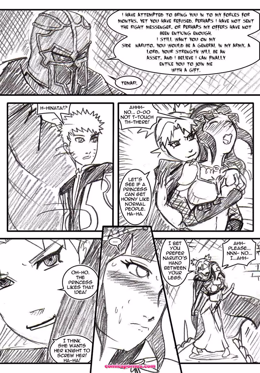 Naruto-Quest 2 - The Princess Knight! - page 9