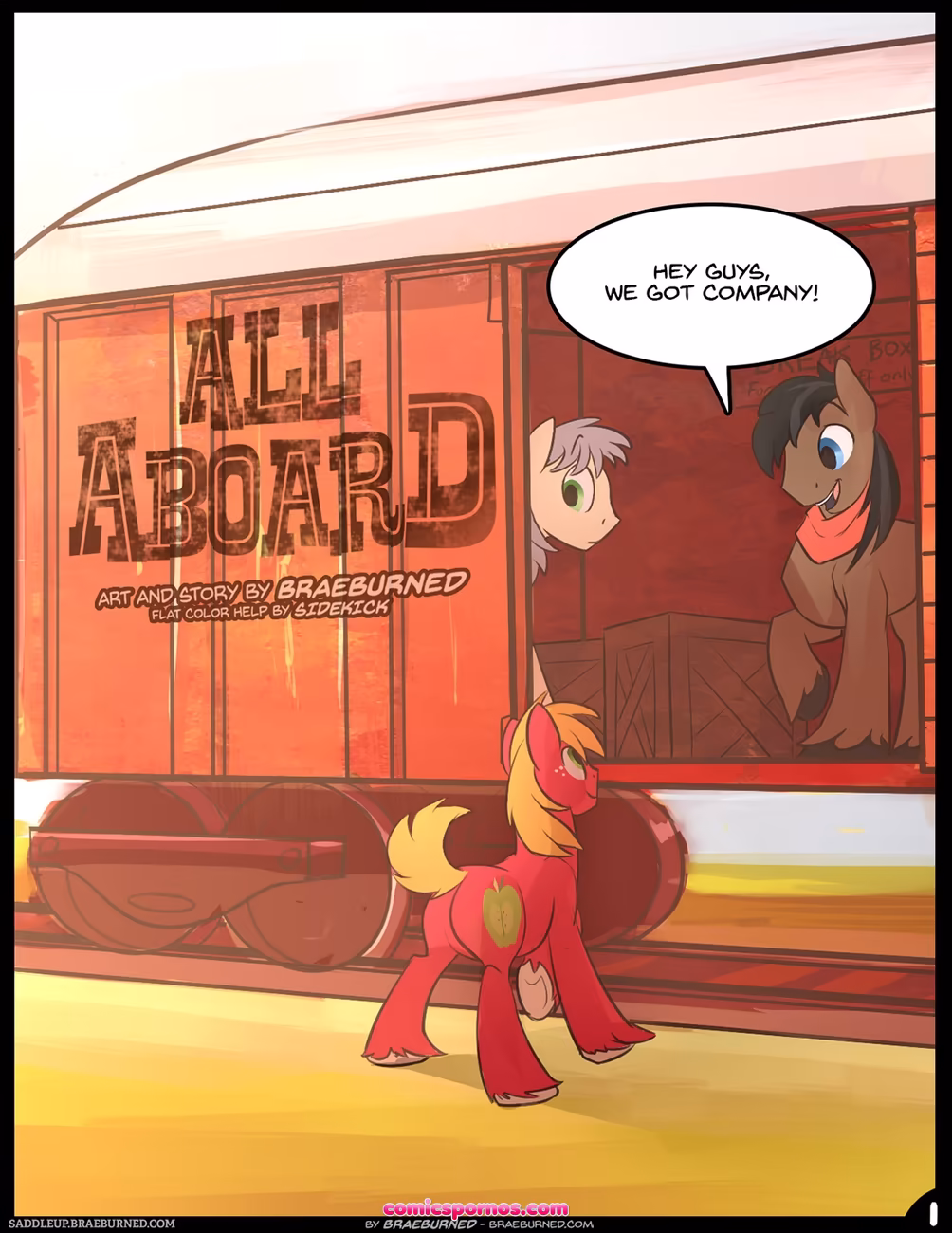 All Aboard - page 1