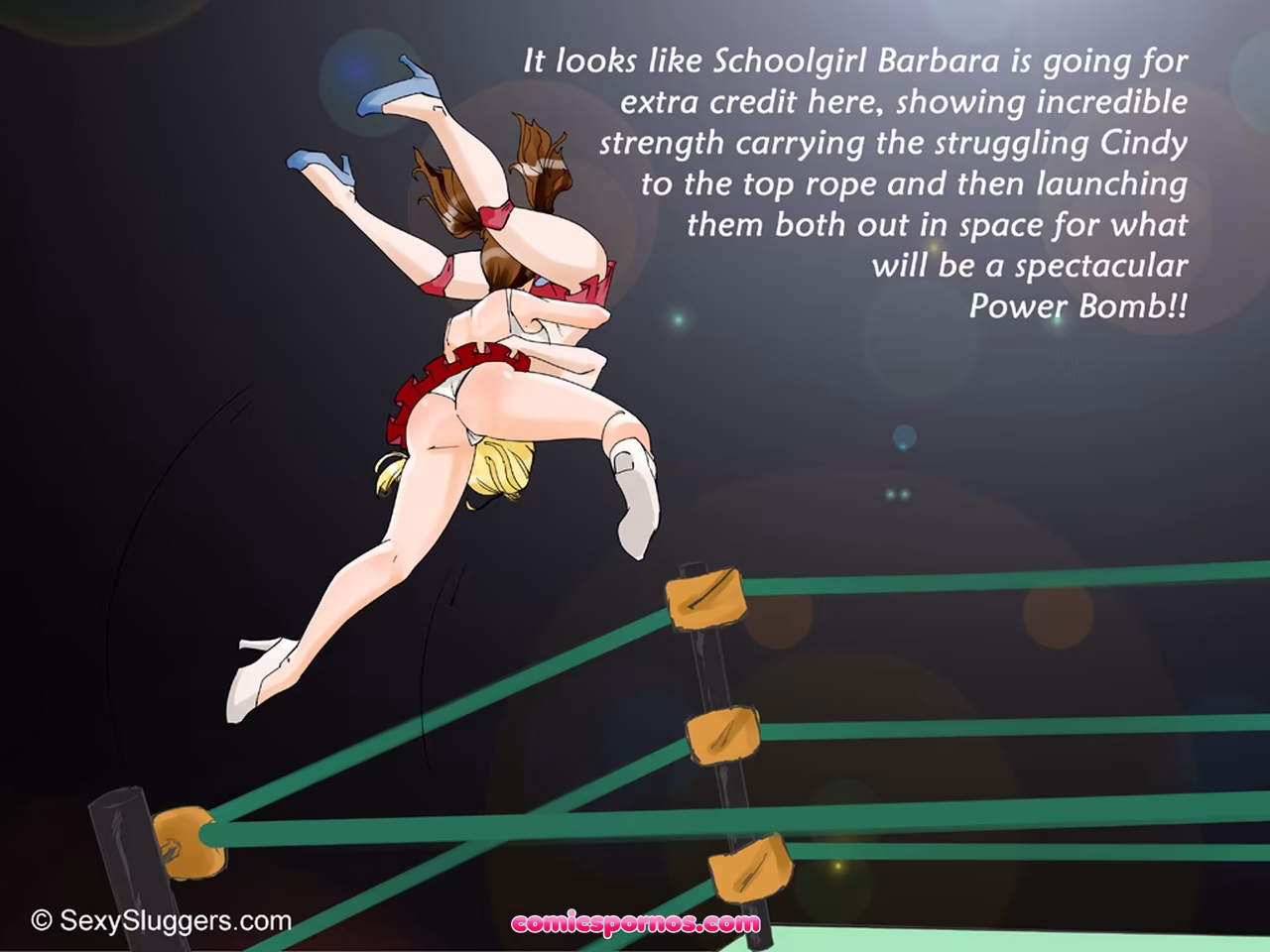 Naughty Fighters Wrestling League 1 - page 20