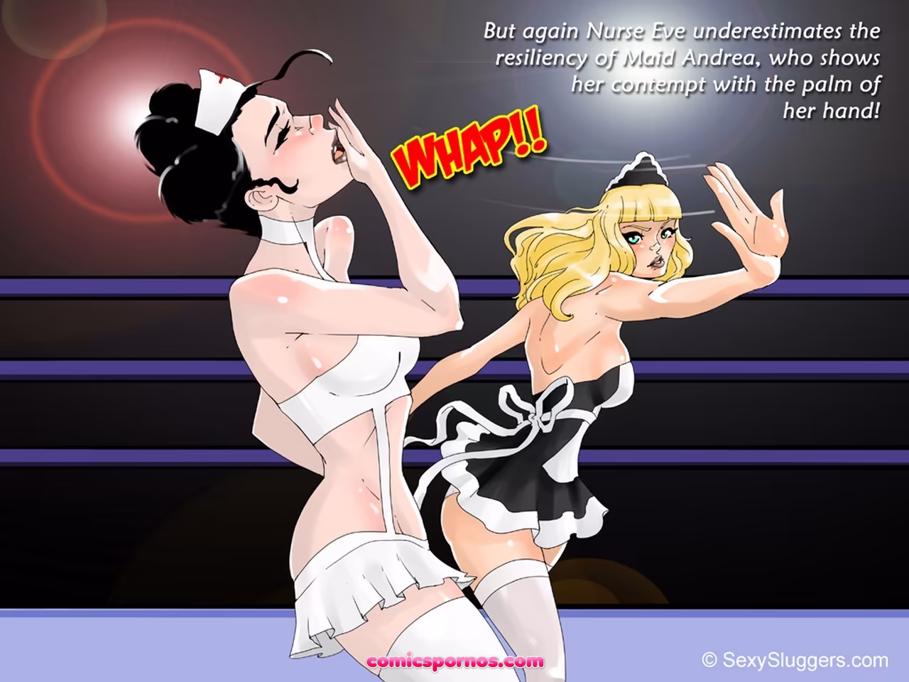 Naughty Fighters Wrestling League 2 - page 17