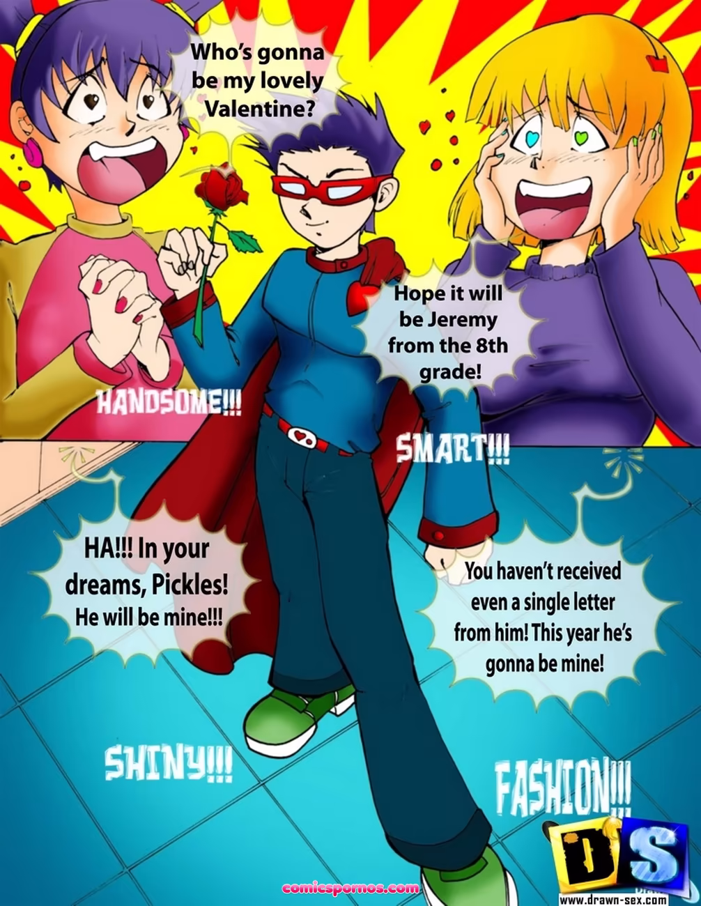 All Cumms Up - Valentine's Day - page 3