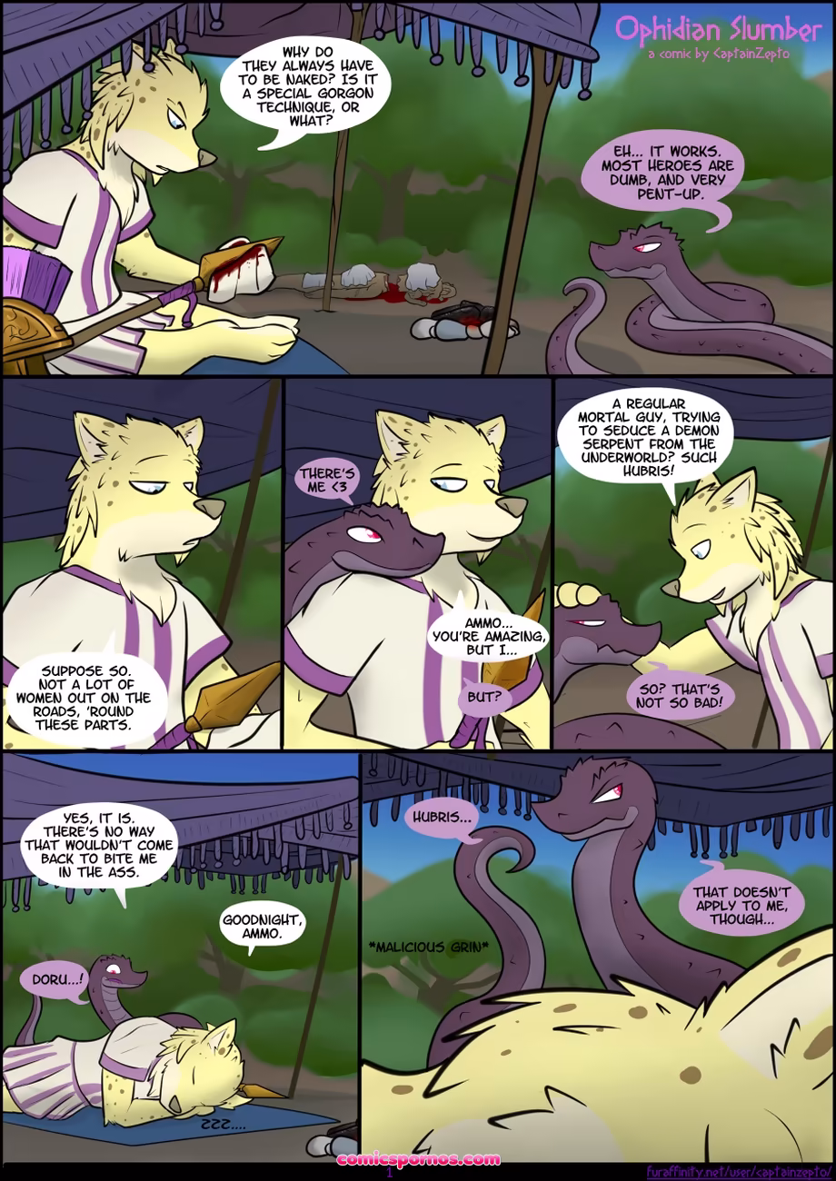 Ophidian Slumber - page 1