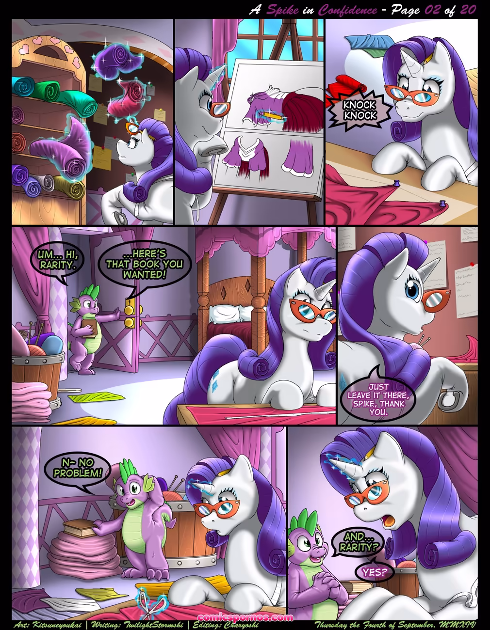 A Spike In Confidence - page 3