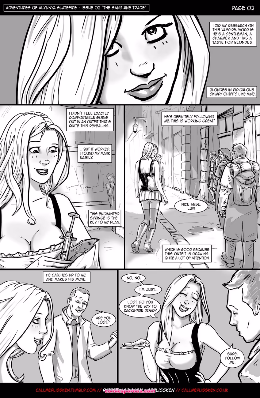 Adventures Of Alynnya Slatefire 2 - page 3