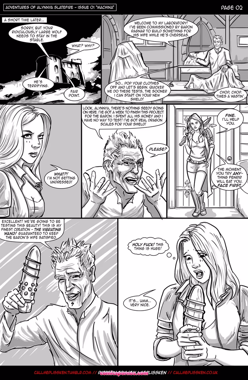 Adventures Of Alynnya Slatefire 1 - page 3