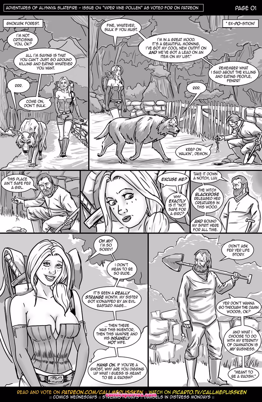 Adventures Of Alynnya Slatefire 4 - page 2