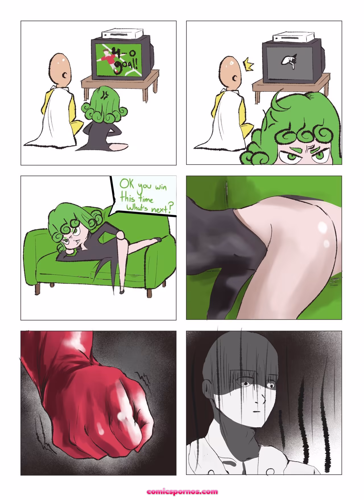 Tatsumaki Loses A Bet - page 1