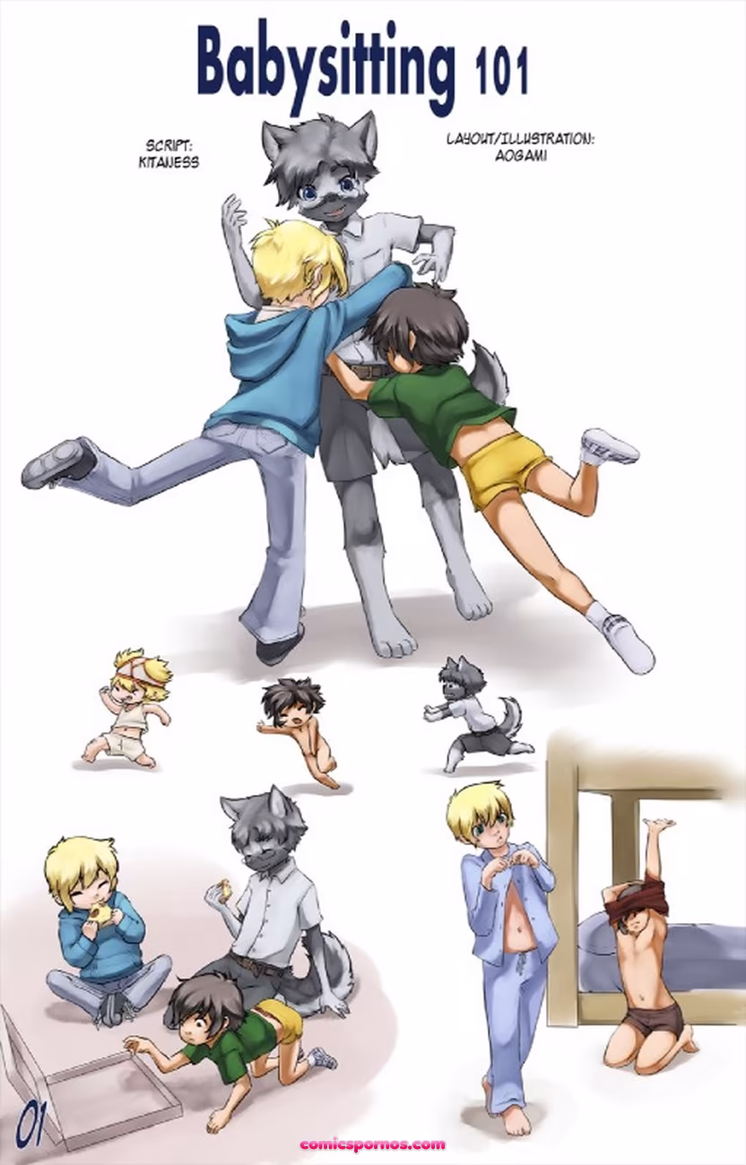 Babysitting 101 - page 1